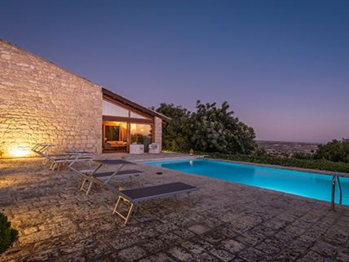 Archisio - Giancarlo Tin - Progetto Villa con piscina nella campagna ragusana