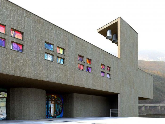 Archisio - Ruggero Lenci - Progetto Chiesa parrocchiale di s M Goretti