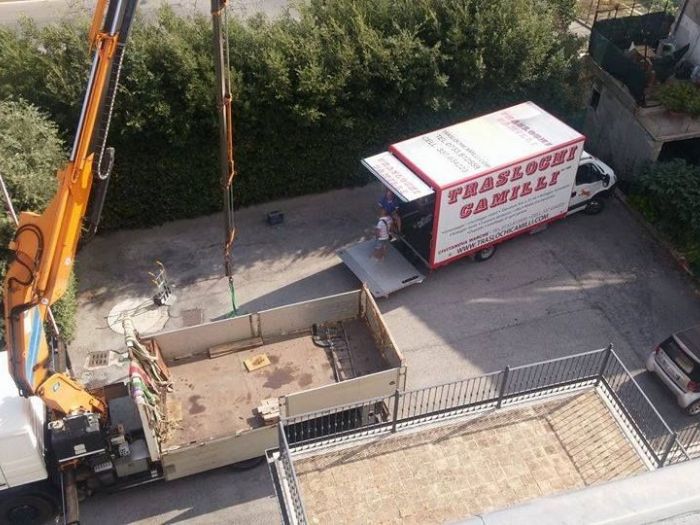 Archisio - Traslochi Camilli - Progetto Scale aeree