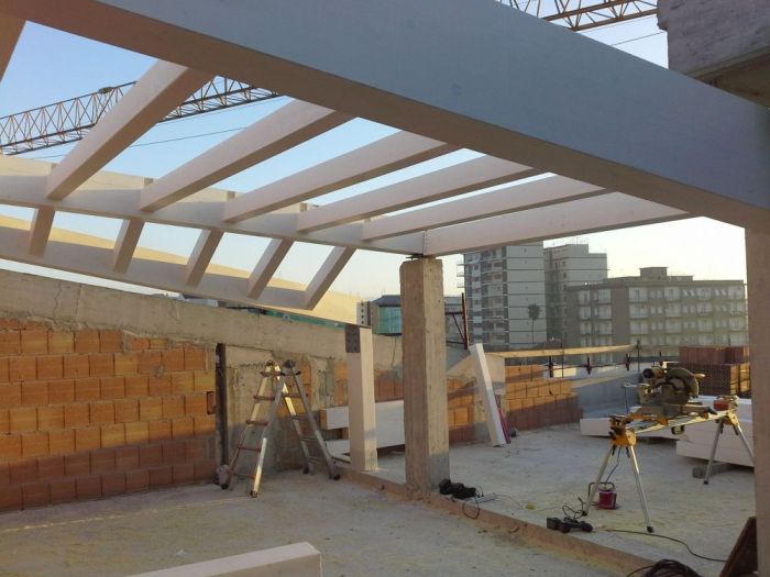 Archisio - Arch Antonio Arcangelo Dalessandro - Progetto Progettazione copertura in legno lamellare