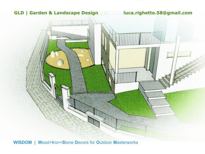 Archisio - Luca Righetto - Progetto Progettazione giardini varese busto arsizio Cinque in uno