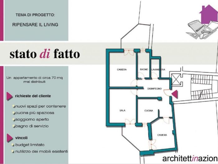 Archisio - Concetta Pastore - Progetto Il living