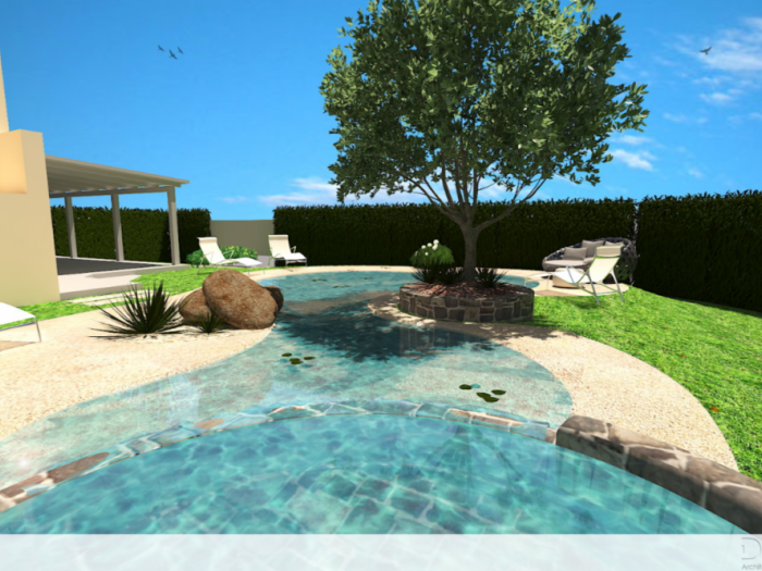 Archisio - Daniele Campolungo - Progetto Progetto piscina privata localit formello roma 2019