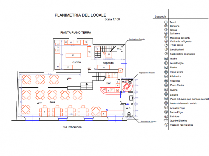 Archisio - Francesco Paolo Ciccarelli - Progetto Progetto di arredamento di un pub