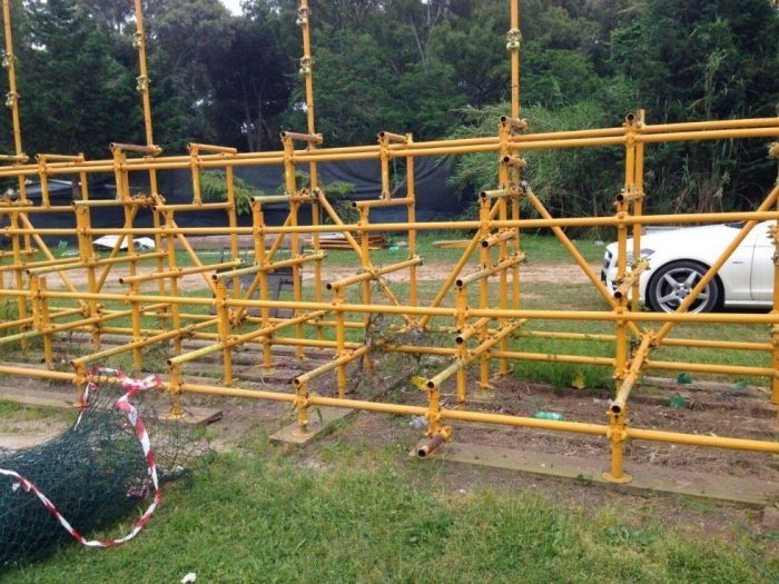 Archisio - Elag 2002 Ponteggi - Progetto La realizzazione su misura di palchi e tribune