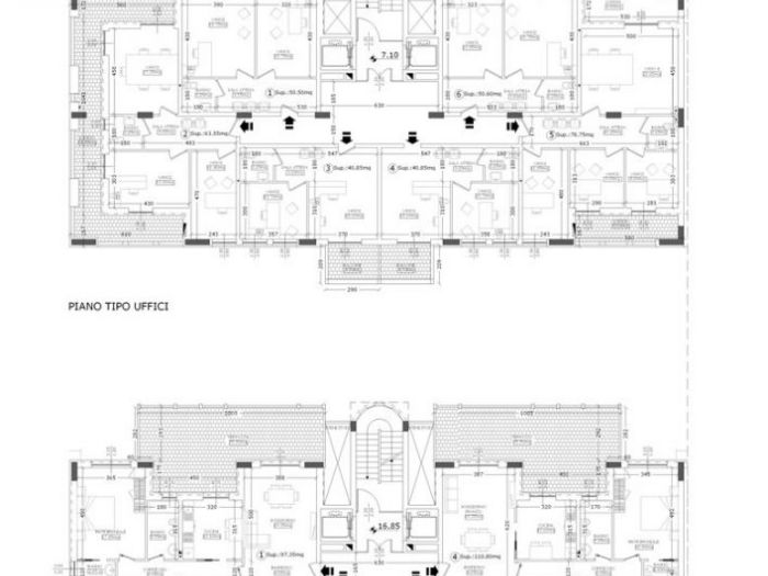 Archisio - Carlo Ermanno Carabellese - Progetto Edificio per uffici e residenze