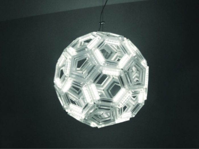Archisio - Luca Fioranelli - Progetto C60 lampada da sospensione