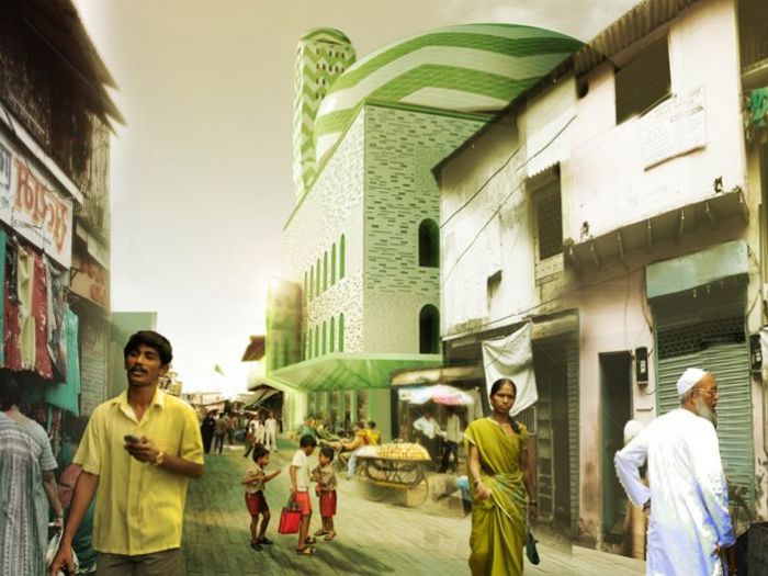 Archisio - Marc - Progetto moschea in mumbai