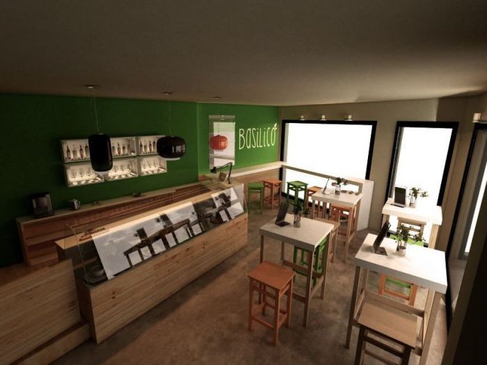 Archisio - Alessio De Luca Architectural Interior And Industrial Designer - Progetto Basilico - cucina e dispensa