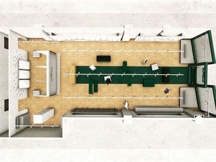 Archisio - Noa Network Of Architecture - Progetto Cherv shop watch out flying golf balls