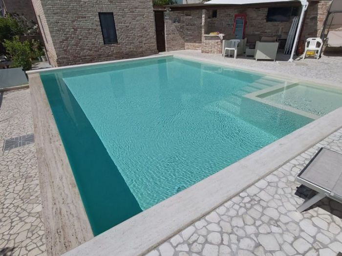 Archisio - Carlini Service Di Carlini Williams - Progetto Piscina a sfioro mod Infinity