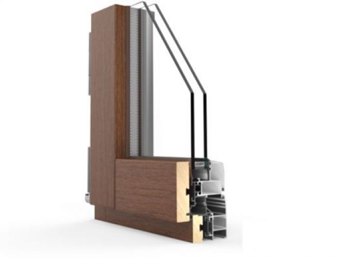 Archisio - Mondoporta - Progetto Serramenti alluminio legno