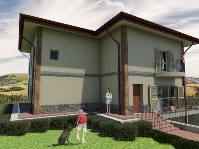 Archisio - Jose Eduardo Nunez Ypenza - Progetto Realizzazione villa unifamiliare - rendering