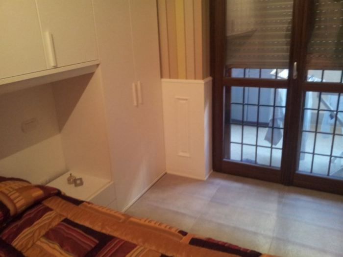 Archisio - Arte Del Legno 86 Snc - Progetto Boiserie su misura laccata bianca con bugnatura