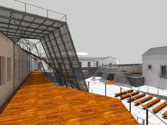 Archisio - Soa Spazio Oltre Larchitettura - Progetto Riqualificazione corte interna di palazzo bufali