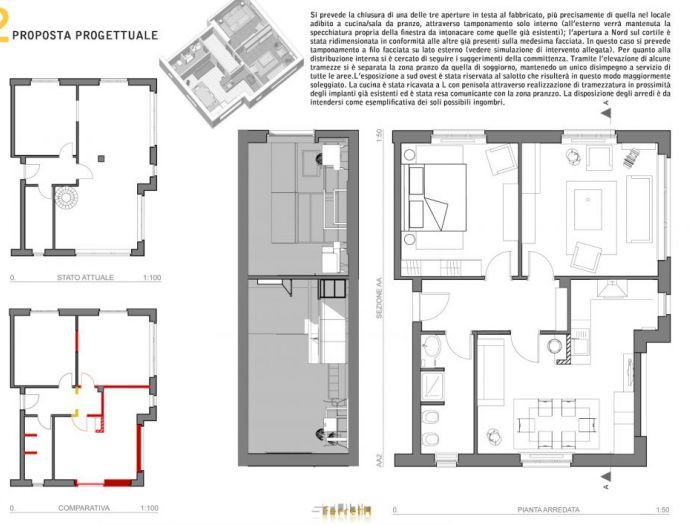 Archisio - Studio Ferretti - Progetto Cambio destinazione