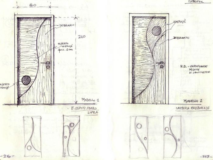 Archisio - Studio Di Architettura Mannelli - Progetto Porte