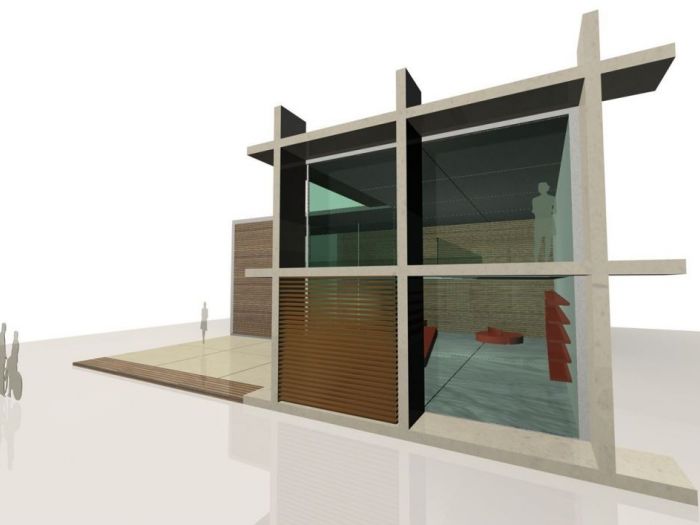 Archisio - Federico Dubini - Progetto Casa zeroEdificio mirato al risparmio energetico