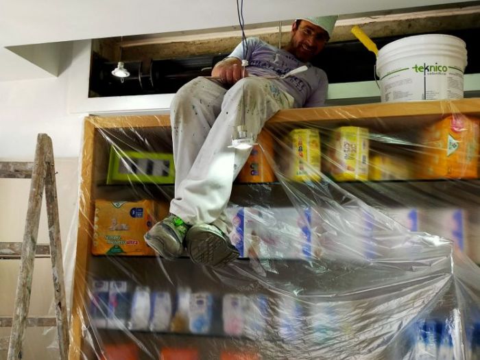 Archisio - Michele Gallo - Progetto Illuminazione e pitturazione farmacia