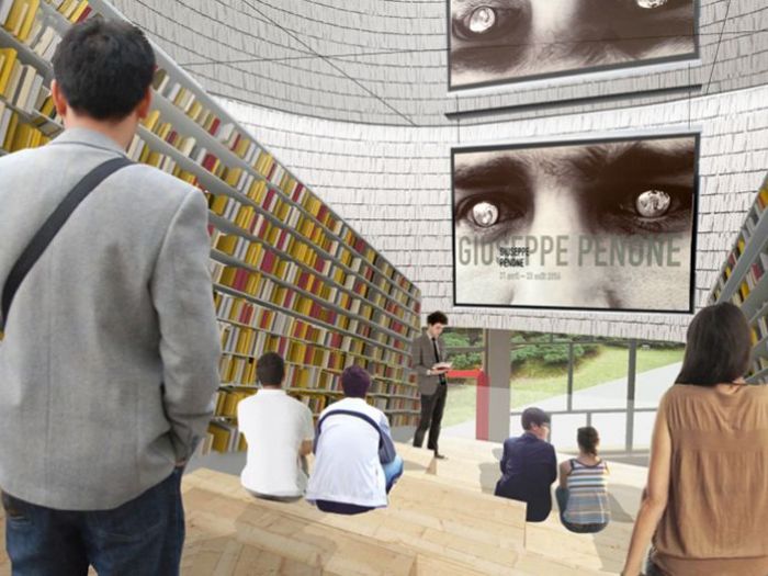 Archisio - Marc - Progetto La nuova entrata libreria caffetteria della galleria darte Hangzhou 2013