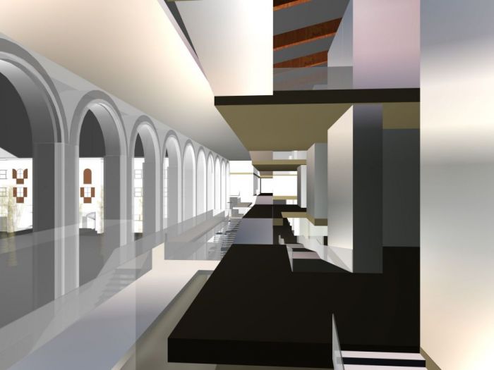 Archisio - Danilo Forieri - Progetto Riqualificazione e conversione di un teatro cinematografico in spazio multimediale