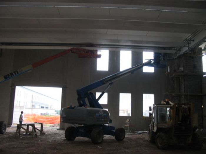 Archisio - Modernaluce Impianti Elettrici - Progetto 2008-2009 lissone vetreria