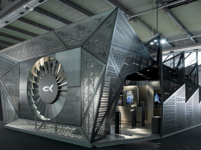 Archisio - Giovanni Bez - Progetto Blackfin stand