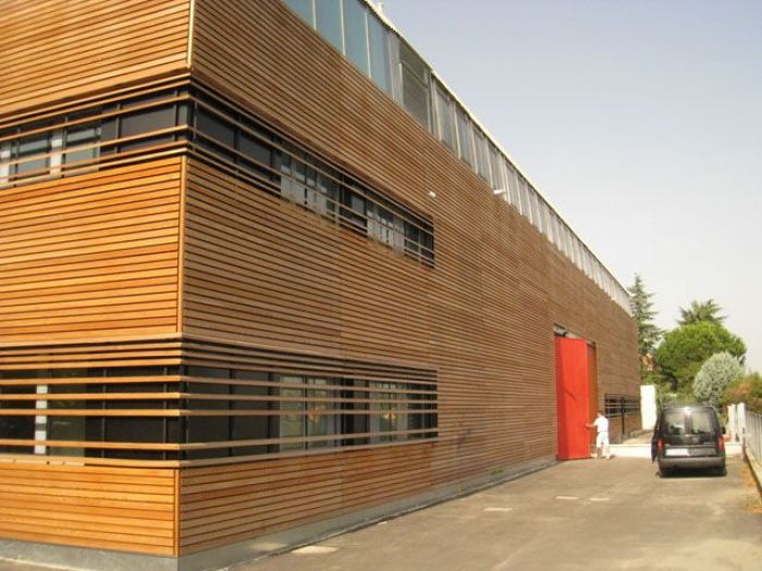 Archisio - Mauro Rossaro - Progetto Rivestimento capannone a bologna