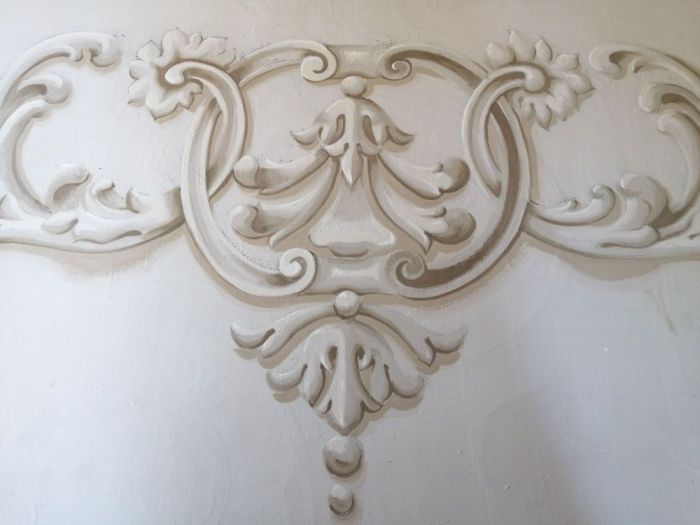 Archisio - Alessandra Arrigoni - Progetto Pannello decorativo motivi classici