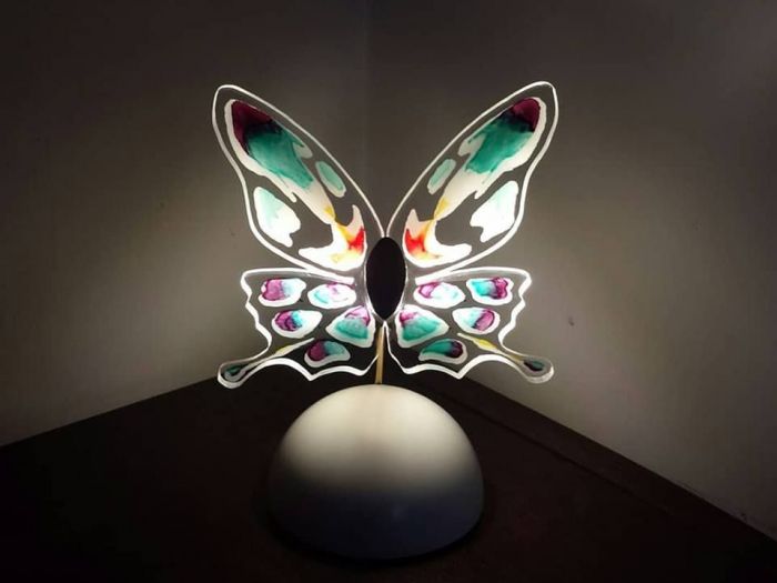 Archisio - Vala Lampade - Progetto Lampade farfalle