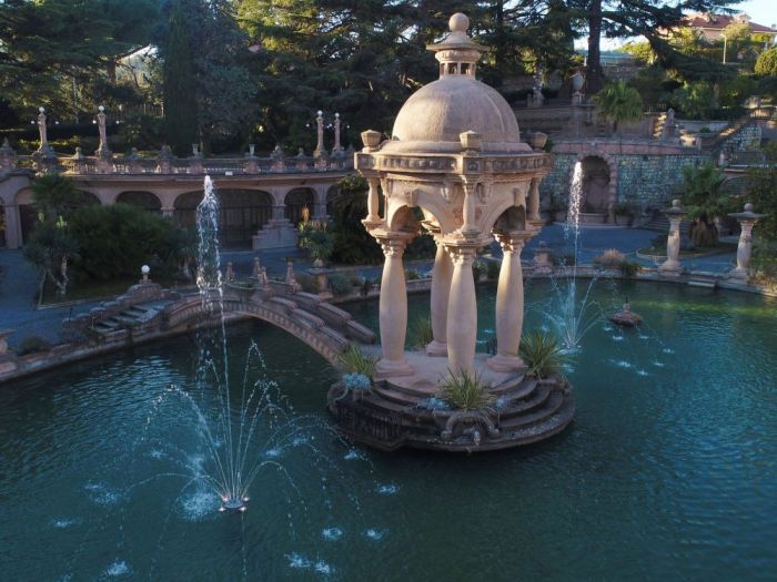 Archisio - Forme Dacqua - Progetto Peschiera villa grock museo del clown imperia