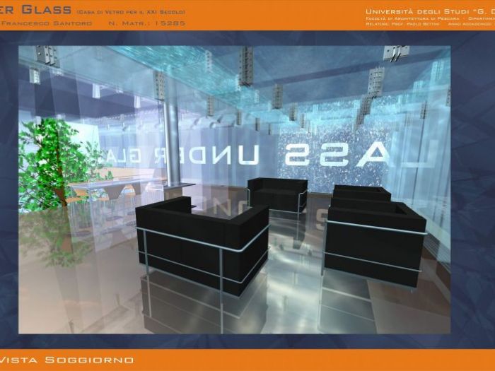 Archisio - Daniele Francesco Santoro - Progetto Glass under glass