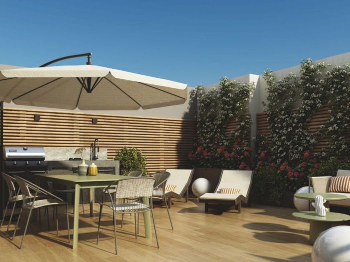 Archisio - Mam Interior Designer Render Artist - Progetto Outdoor project -un giardino in citt