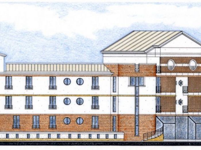 Archisio - Stefano Bassan By Architettidomicilio - Progetto Unedificazione residenziale ispirata allarchitettura urbana