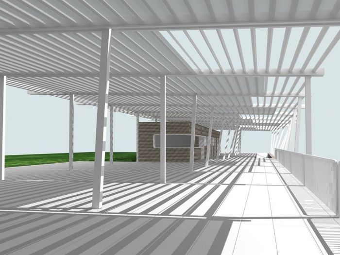 Archisio - Stefano Costantino - Progetto Progetto preliminare per la realizzazione di un bar a servizio di un hotel a giardini naxos