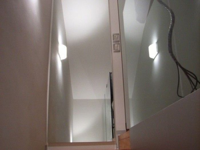Archisio - Cofra Architettura Design Innovazione - Progetto Redistribuzione degli spazi interni di un monolocale su due livelli