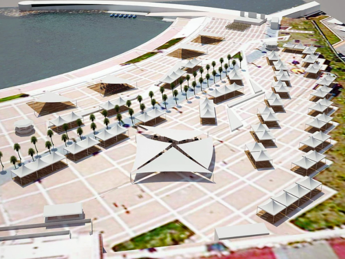 Archisio - Studio Pastore Architettura - Progetto Allestimento sport village