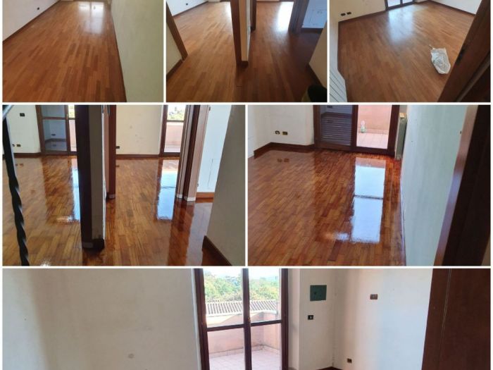 Archisio - Parquettista Roma - Progetto Restauro parquet massello con levigatura e verniciatura