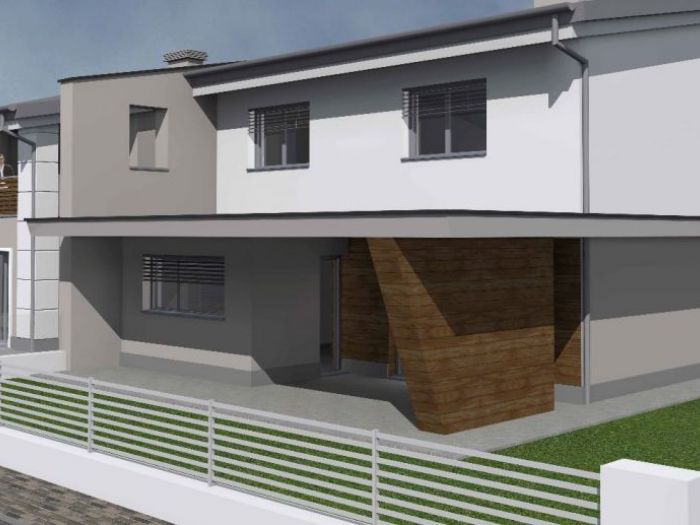 Archisio - Galli Progetti srl - Progetto Bifamigliare e singola