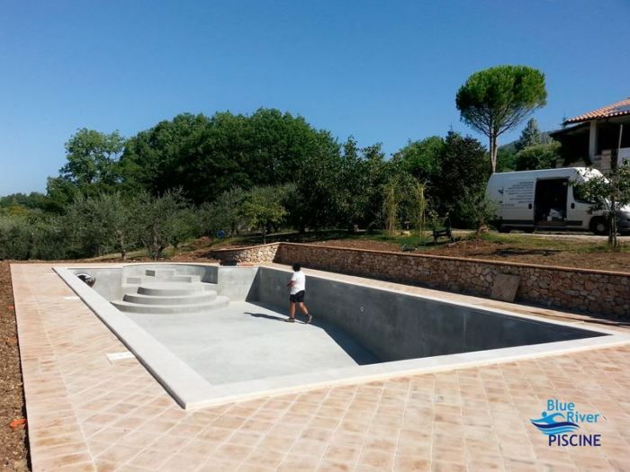Archisio - Blue River Piscine - Progetto I nostri cantieri