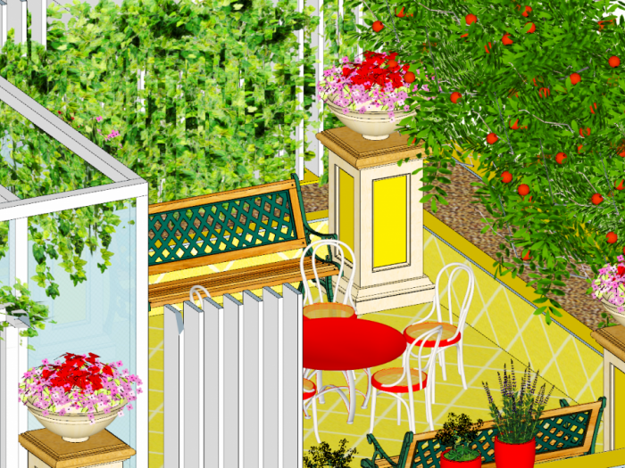 Archisio - Luca Righetto - Progetto Progettazione terrazze varese busto arsizio Terrazza-solarium su palazzina in costruzione