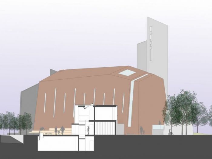 Archisio - Soa Spazio Oltre Larchitettura - Progetto Chiesa santa maria del carmine