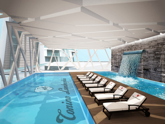 Archisio - Studio Costa Progettazioni - Progetto Tonino lamborghini hotel