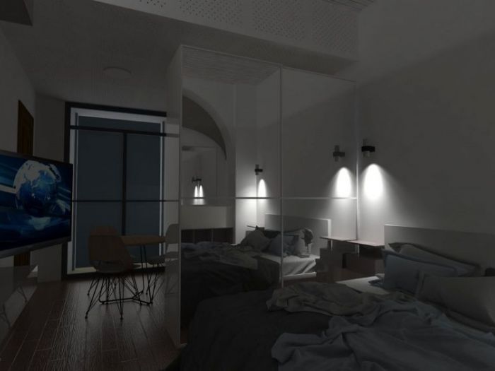 Archisio - Antonio Cal - Progetto Monolocale in pieno centro storico