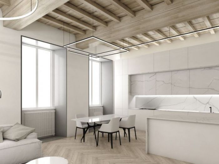 Archisio - Dfg Architetti - Progetto Luce spazio e memoria a palazzo giannini eredit del 700