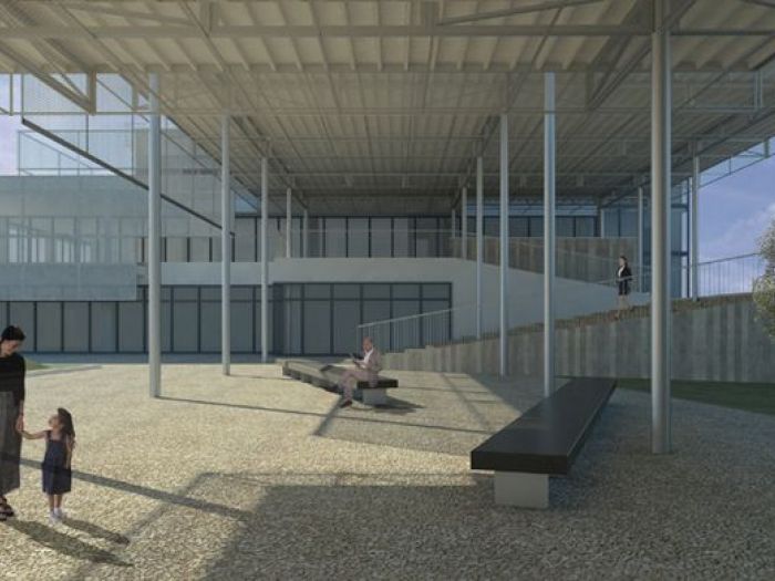 Archisio - Andrea Stipa - Progetto Sporting center in aprilia lt