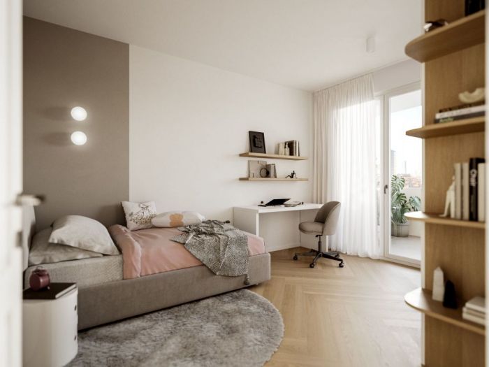 Archisio - Doppiozero Interior - Progetto Casa mm - interior design di un attico contemporaneo