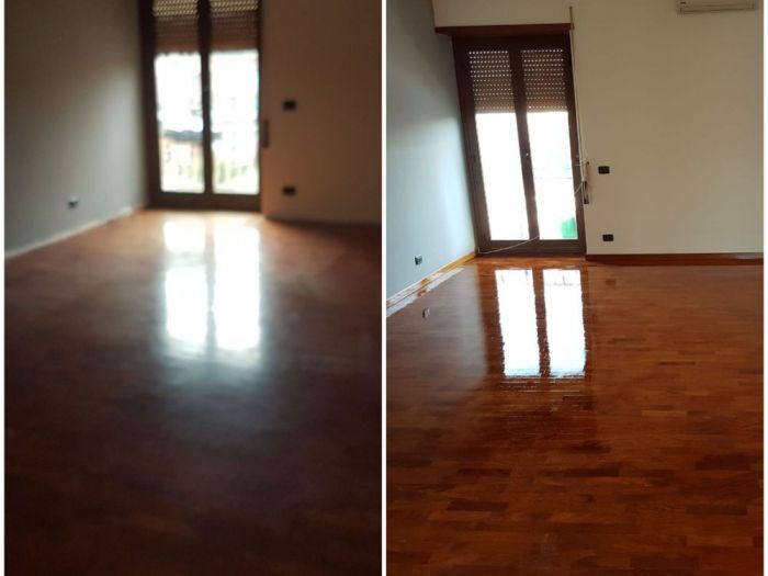 Archisio - Parquettista Roma - Progetto Restauro parquet massello con levigatura e verniciatura