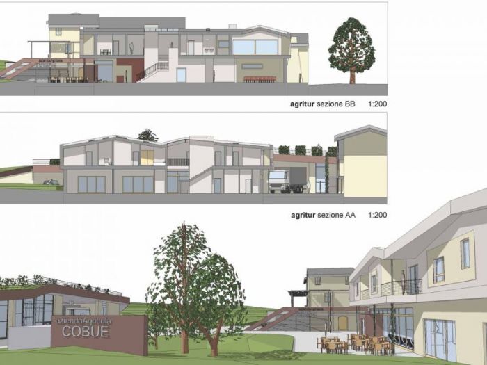 Archisio - Manuel Benedikter - Progetto Agriturismo cobue