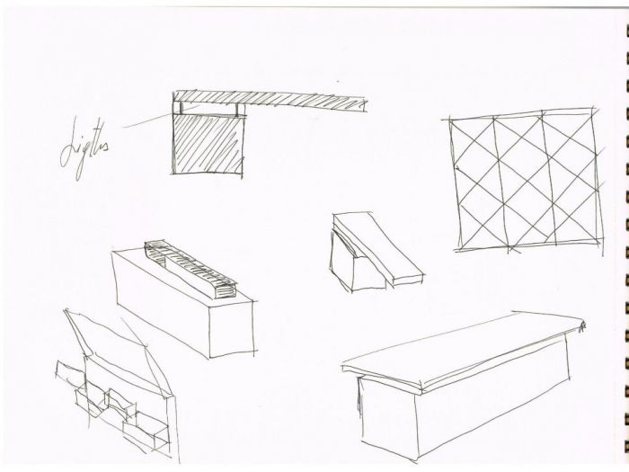Archisio - Javier Reyes Batista - Progetto Marte museumHall allestimento temporaneo